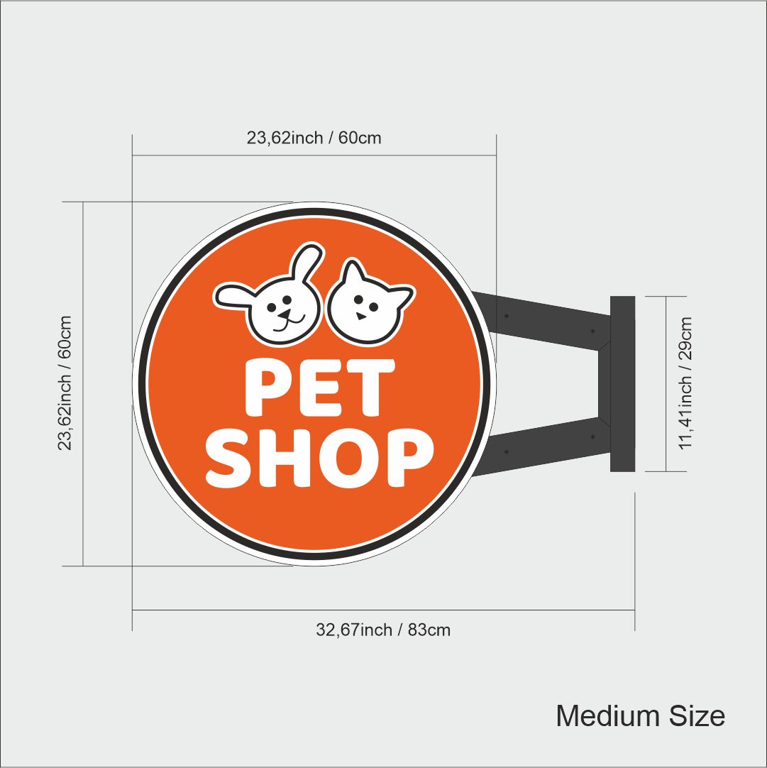 Pet Shop Sign 162216122023