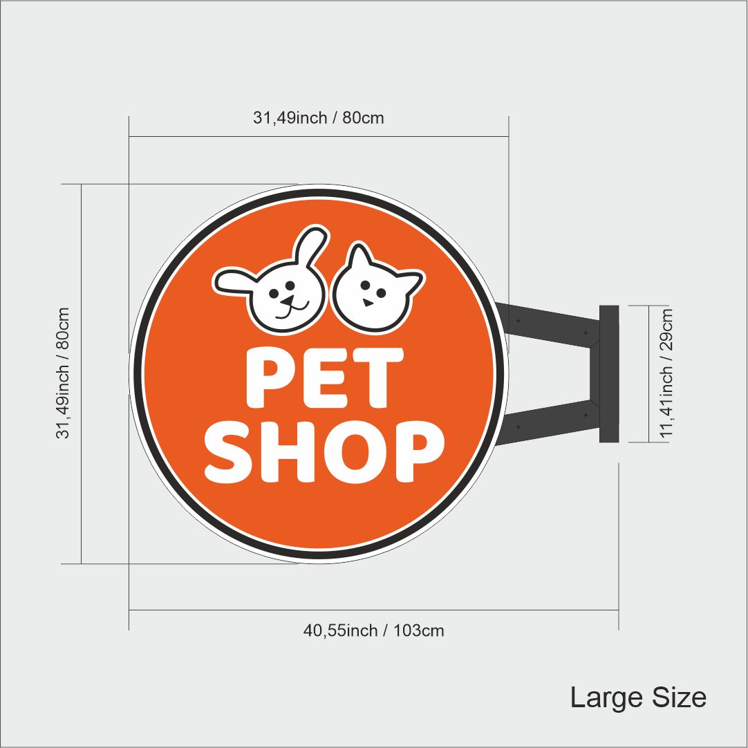 Pet Shop Sign 162316122023