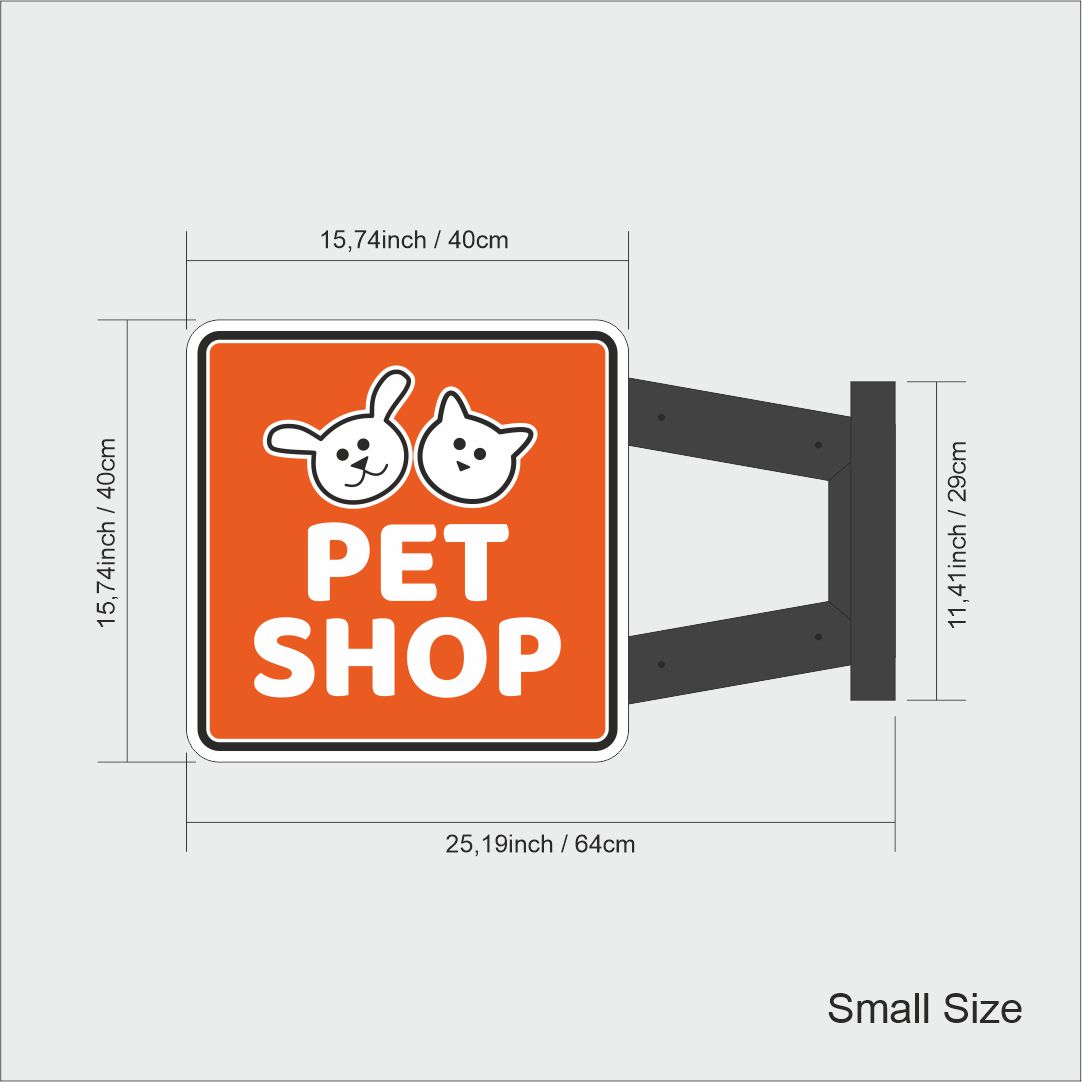 Pet Shop Sign 162416122023